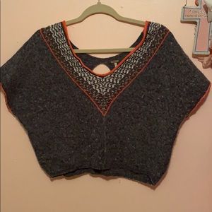 Free People Cropped sweater top